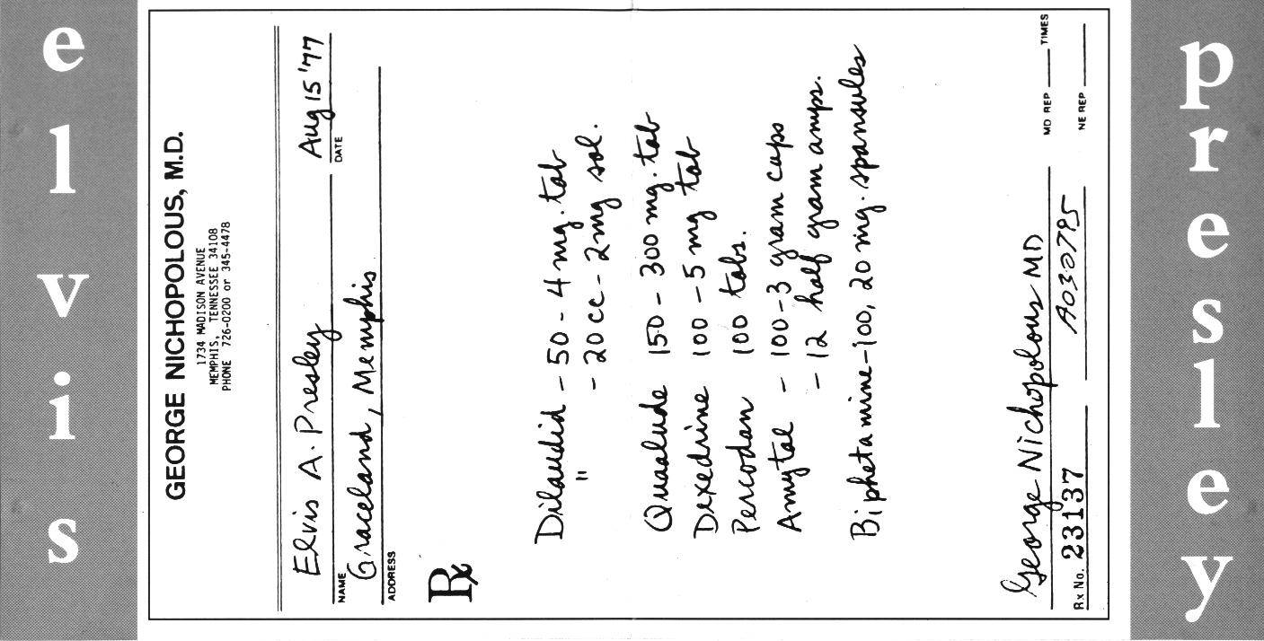 Elvis Presley Elvis Greatest Shit : Booklet